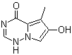 CAS # 872206-45-6, 6-Hydroxy-5-methyl-3H-pyrrolo[2,1-f][1,2,4]triazin-4-one