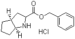 structure of CAS# 87269-87-2, (1S,3S,5S)-2-氮杂双环[3,3,0]辛烷-3-羧酸苄酯盐酸盐