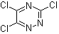 CAS # 873-41-6, 3,5,6-Trichloro-1,2,4-triazine, Trichloro-1,2,4-triazine