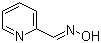 CAS # 873-69-8, 2-Pyridinecarbaldehyde oxime, syn-2-Pyridinealdoxime