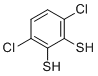 structure of CAS# 87314-49-6, 3,6-二氯苯-1,2-二硫醇