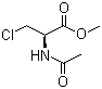 structure of CAS# 87333-22-0, Methyl 2-acetamido-3-chloro-L-propionate