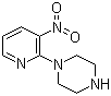 structure of CAS# 87394-48-7, 1-(3-硝基吡啶-2-基)哌嗪
