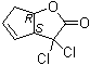 CAS 登录号：87411-55-0, 顺式-3,3-二氯-3,3a,6,6a-四氢-2H-环戊二烯并[b]呋喃-2-酮