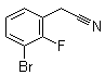 structure of CAS# 874285-03-7, 3-溴-2-氟苯乙腈
