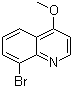 CAS # 874831-36-4, 8-Bromo-4-methoxyquinoline