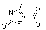 CAS # 875237-46-0, 2,3-Dihydro-4-methyl-2-oxo-5-thiazolecarboxylic acid, 2-Hydroxy-4-methyl-5-thiazolecarboxylic acid