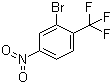 structure of CAS# 875238-74-7, 2-Bromo-4-nitro-1-(trifluoromethyl)benzene