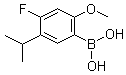 CAS # 875446-29-0, (4-Fluoro-5-isopropyl-2-methoxyphenyl)boronic acid