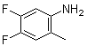 structure of CAS# 875664-57-6, 4,5-二氟-2-甲基苯胺