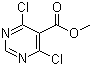 Methyl 4,6-dichloropyrimidine-5-carboxylate molecular structure (CAS 87600-71-3)