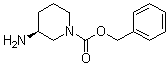 CAS # 876461-55-1, (3S)-3-Amino-1-piperidinecarboxylic acid phenylmethyl ester