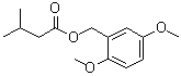 CAS # 876665-00-8, 3-Methylbutanoic acid (2,5-dimethoxyphenyl)methyl ester