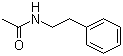 CAS # 877-95-2, N-(2-Phenylethyl)acetamide, N-(beta-Phenylethyl)acetamide, N-2-Phenethylacetamide, N-Acetyl-2-phenylethylamine, N-Acetylphenethylamine, N-Phenethylacetamide, NSC 7177