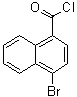 CAS # 87700-65-0, 4-Bromo-1-naphthalenecarbonyl chloride, 4-Bromo-1-naphthoyl chloride