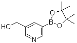structure of CAS# 877149-81-0, 3-羟基甲基吡啶基-5-硼酸频哪醇酯