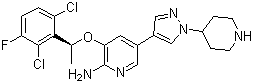 structure of CAS# 877399-52-5, Crizotinib