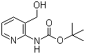 CAS # 877593-11-8, (3-Hydroxymethylpyridin-2-yl)carbamic acid tert-butyl ester