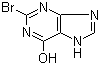 structure of CAS# 87781-93-9, 2-Bromohypoxanthine