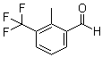 structure of CAS# 878001-20-8, 2-Methyl-3-(trifluoromethyl)benzaldehyde