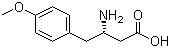 structure of CAS# 878011-67-7, (S)-3-氨基-4-(4-甲氧基苯基)丁酸