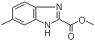 CAS # 87836-37-1, 6-Methyl-1H-benzoimidazole-2-carboxylic acid methyl ester