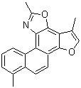 CAS # 878475-30-0, Isosalviamine B, 2,4,9-Trimethylfuro[2',3':1,2]phenanthro[4,3-d]oxazole