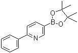 structure of CAS# 879291-27-7, 6-苯基吡啶-3-硼酸频哪醇酯
