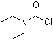 structure of CAS# 88-10-8, Diethylcarbamyl chloride