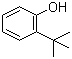 structure of CAS# 88-18-6, 2-叔丁基苯酚