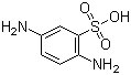 CAS 登录号：88-45-9, 2,5-二氨基苯磺酸, 邻磺酸对苯二胺