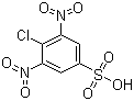 4-Chloro-3,5-dinitrobenzenesulfonic acid molecular structure (CAS 88-91-5)