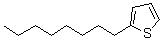 CAS # 880-36-4, 2-Octylthiophene, 2-n-Octylthiophene