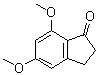 CAS # 880-87-5, 2,3-Dihydro-5,7-dimethoxy-1H-inden-1-one, 5,7-Dimethoxyindan-1-one