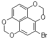 structure of CAS# 88051-30-3, 4-溴萘并[1,8-de:4,5-d'e']双[1,3]对二噁英
