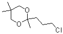 CAS # 88128-57-8, 2-(3-Chloropropyl)-2,5,5-trimethyl-1,3-dioxane