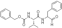 structure of CAS# 88191-84-8, Calpain Inhibitor III