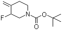 CAS # 882033-92-3, 3-Fluoro-4-methylene-1-piperidinecarboxylic acid tert-butyl ester
