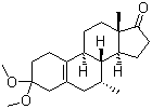 CAS # 88247-84-1, 7alpha-Methyl-3,3-dimethoxy-5(10)-estrene-17-one, (7alpha)-3,3-Dimethoxy-7-methyl-estr-5(10)-en-17-one