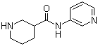 CAS 登录号：883106-73-8, N-(吡啶-3-基)哌啶-3-甲酰胺