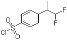 CAS 登录号：883146-12-1, 4-(1,1-二氟异丙基)苯-1-磺酰氯