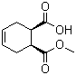 structure of CAS# 88335-93-7, 6-Methoxycarbonyl-3-cyclohexene-1-carboxylic acid