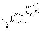 structure of CAS# 883715-40-0, 2-甲基-4-硝基苯硼酸频哪醇酯