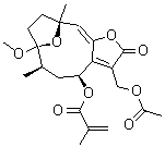 CAS # 883872-71-7, 8alpha-(2-Methylacryloyloxy)-1alpha-methoxyhirsutinolide-13-O-acetate