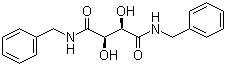 structure of CAS# 88393-56-0, (+)-(2R,3R)-2,3-二羟基-N,N'-双(苄基)丁二酰胺