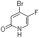 structure of CAS# 884495-01-6, 4-Bromo-5-fluoro-1H-pyridin-2-one