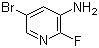 structure of CAS# 884495-22-1, 3-Amino-5-bromo-2-fluoropyridine	