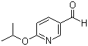 structure of CAS# 884495-35-6, 6-异丙氧基吡啶-3-甲醛