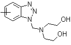 CAS # 88477-37-6, 2,2'-[[(Methyl-1H-benzotriazol-1-yl)methyl]imino]bis-ethanol, Irgamet 42
