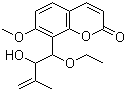 structure of CAS# 88478-44-8, 小叶九里香内酯